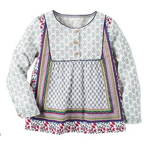 Carters Printed Babydoll Top